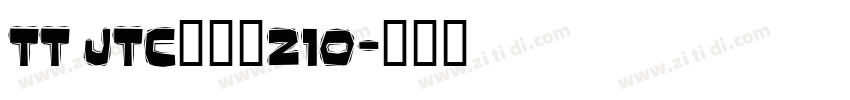 TT JTCウインZ10字体转换